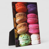 Plaque Photo biscuits macaron (Côté)