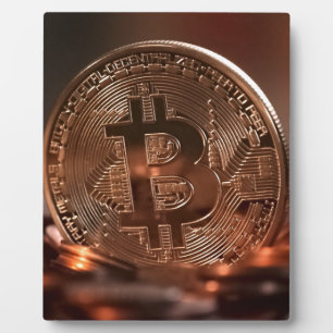 Plaque Photo Bitcoin