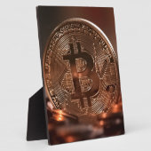 Plaque Photo Bitcoin (Côté)