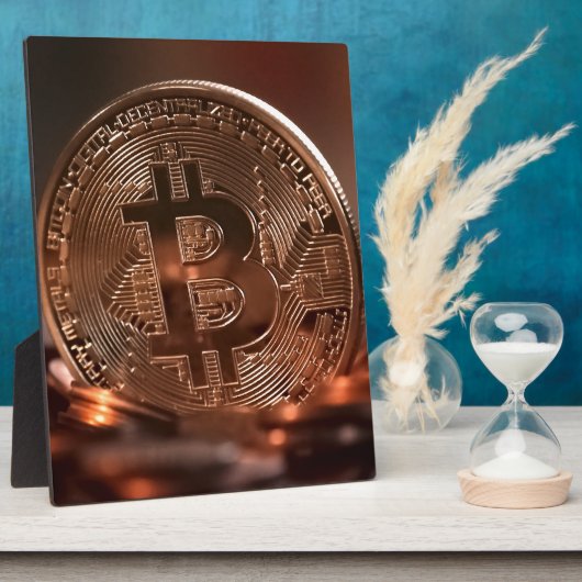 Plaque Photo Bitcoin (Côté)