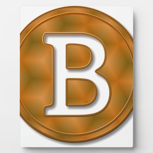 Plaque Photo Bitcoin 15 (Devant)