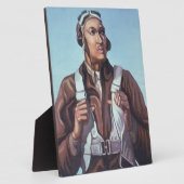 Plaque Photo Black Aviators US Military Fighter Pilots (Côté)