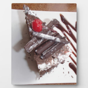 Plaque Photo Black forest cake