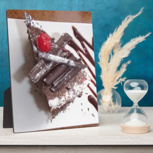 Plaque Photo Black forest cake (Côté)