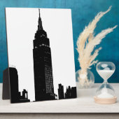 Plaque Photo Black & White Pop Art New York (Côté)