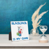 PLAQUE PHOTO BLACKJACK EST MON JEU (Insitu)