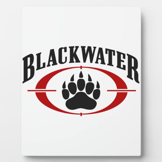 Plaque Photo Blackwater (Devant)