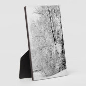 Plaque Photo Blancs d'hiver (Côté)