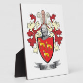 Plaque Photo Blason de la famille Harding (Côté)