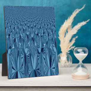 Plaque Photo Blend of Blue
