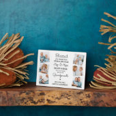 Plaque Photo Blessé Grand-Parents Citer Photo Collage (Côté)