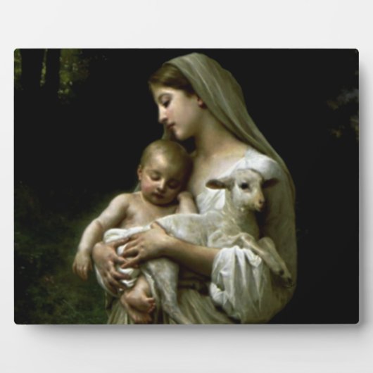 Plaque Photo Blessed Virgin Mary - Mother of God (Devant)