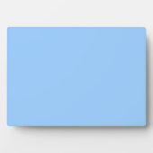 Plaque Photo Bleu clair (Devant)