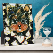 PLAQUE PHOTO BLING POO (Côté)