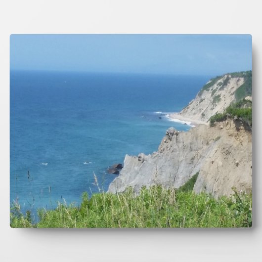 Plaque Photo Block Island Bluffs - Block Island, Rhode Island (Devant)