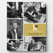 Plaque Photo Blocs dorés classiques Monogram 5 graduation photo (Devant)