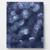 Plaque Photo Blue Sparkle (Devant)