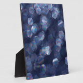 Plaque Photo Blue Sparkle (Côté)