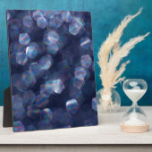 Plaque Photo Blue Sparkle (Côté)