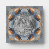Plaque Photo Bluebird Nature Abstrait Ajouter votre propre phot (Devant)