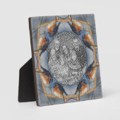 Plaque Photo Bluebird Nature Abstrait Ajouter votre propre phot (Recto)