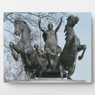 Plaque Photo Boadicea, années 1850 (bronze) (voir aussi 33580)