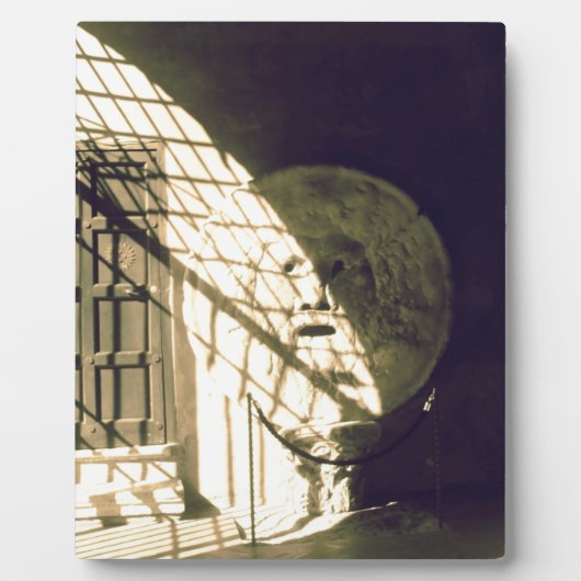 Plaque Photo Bocca della Verita (La Bouche de Vérité) (Devant)