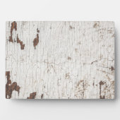 Plaque Photo Bois blanc de Vintage (Devant)