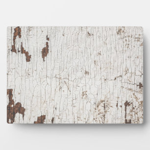 Plaque Photo Bois blanc de Vintage