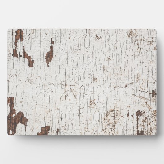 Plaque Photo Bois blanc de Vintage (Devant)