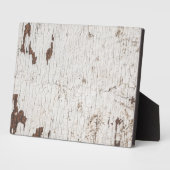 Plaque Photo Bois blanc de Vintage (Côté)