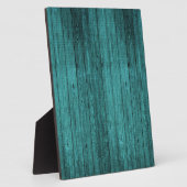 Plaque Photo bois bleu (Côté)