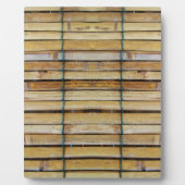 Plaque Photo Bois d'époque en bois (Devant)