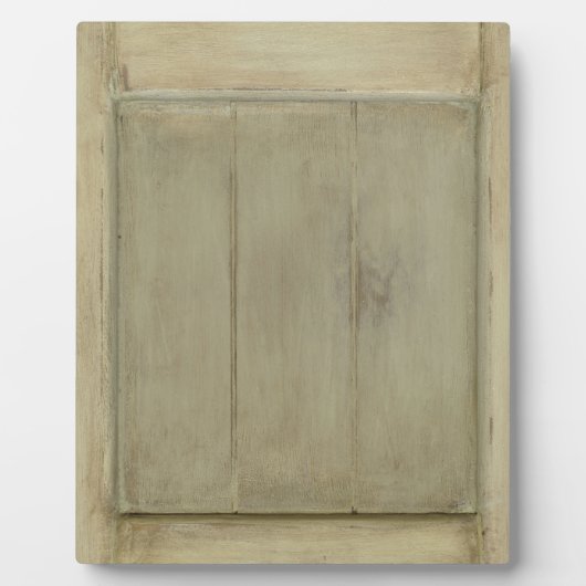 Plaque Photo Bois peint rustique (Devant)