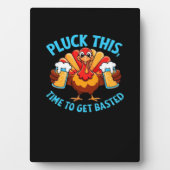 Plaque Photo Bon Temps Joyeux Thamksgiving classique T-shirt (Devant)