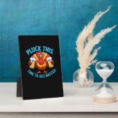 Plaque Photo Bon Temps Joyeux Thamksgiving classique T-shirt (Côté)