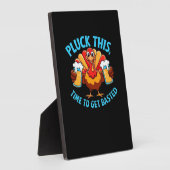 Plaque Photo Bon Temps Joyeux Thamksgiving classique T-shirt (Côté)