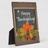 Plaque Photo bon thanksgiving (Côté)