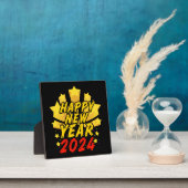 Plaque Photo Bonne année 2024 (Insitu)