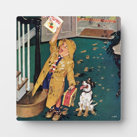 Plaque Photo Bonne fête des mères (Devant)