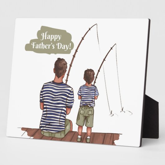 Plaque Photo Bonne Fête des pères (Côté)