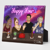 Plaque Photo Bonne heure | ART NUMÉRIQUE (Côté)