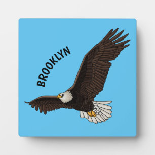 Plaque Photo Bonne illustration de dessin d'aigle à chauve-sour
