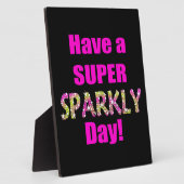 Plaque Photo Bonne journée ! (Côté)