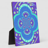 Plaque Photo Bonne journée (Côté)