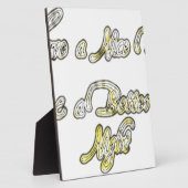 Plaque Photo Bonne journée et une meilleure soirée Citation d'a (Côté)