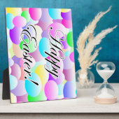 Plaque Photo Bonne lumière de Pâques (Côté)