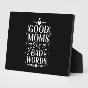 Plaque Photo Bonne Maman Dit Mots Grossiers Drôle Fête Des Mère