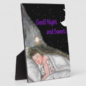 Plaque Photo Bonne nuit (Côté)