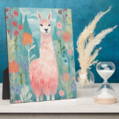 Plaque Photo Bonne Petite Llama (Côté)